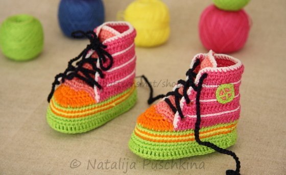 Baby Booties Crochet pattern - Shoes crochet